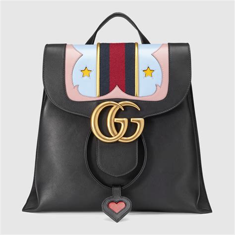 gucci marmont 包 包|Gucci Marmont leather backpack.